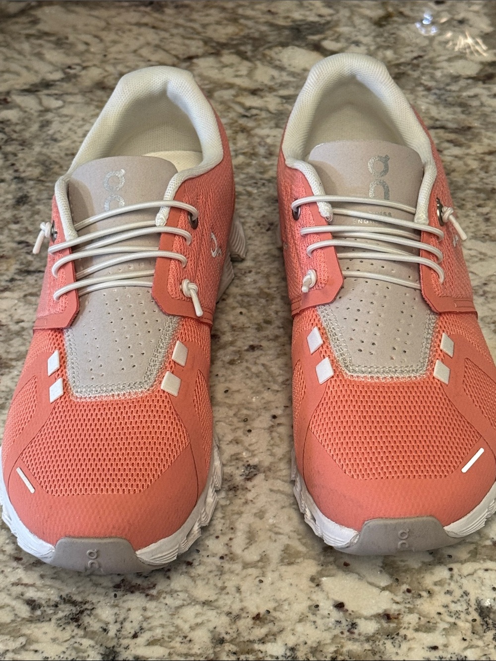 On Running Women's Coral-Peach Athletic Sneakers